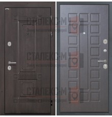 Металлическая дверь МДФ (с двух сторон) -13